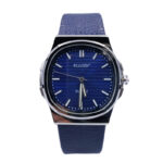 Easy Leather Analog Navy blue Dial Watch for Men