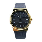Easy Leather Analog Navy blue Dial Watch for Men - Image 5
