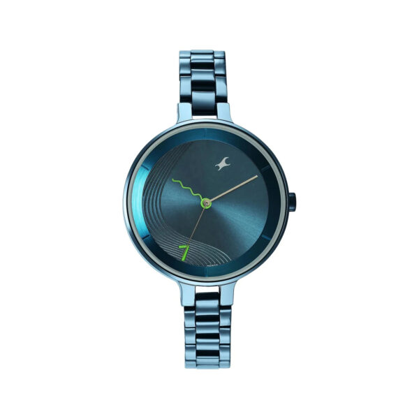 Fastrack 6265QM01 Stunners 3 blue Metal Analog Women's Watch