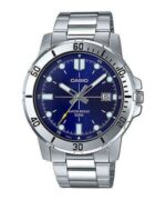 CASIO MTPVD01D-2E BLUE WATCH