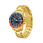 Kenneth Scott K22041-GBGN Men's Analog Blue Dial Watch - Image 2